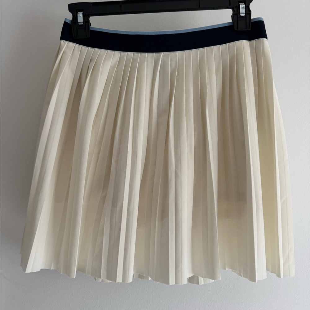 Cobble Lane Pleated Tennis Skort Skirt Banded Elastic Waist